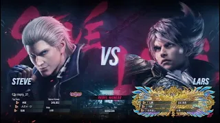 【鉄拳8】ラースvsスティーブ - TEKKEN8 LARS vs STEVE