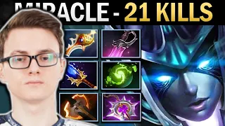 Phantom Assassin Dota Gameplay Miracle with 21 Kills and Khanda