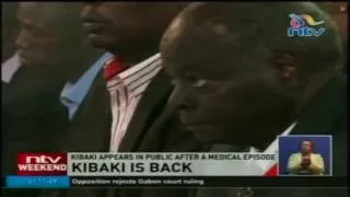 Kibaki is Back: Former President Kibaki attended mass at Consolata