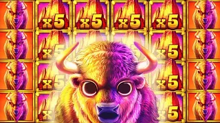 BUFFALO KING MEGAWAYS BIG WIN TODAY OMG #bigwin #megaways #casino