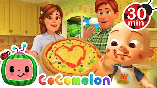 Pizza Song - CoComelon | Kids Cartoons & Nursery Rhymes | Moonbug Kids