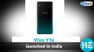 Vivo Y1s launched in India
