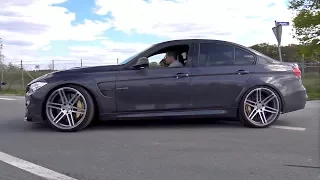 BMW M3 Manhart Trying To Drift!
