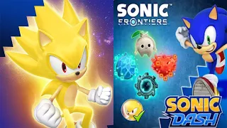 Sonic Dash - Super Sonic Unlocked - Sonic Frontiers Event - All 58 Characters Unlocked Gameplay