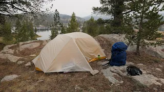 Wind River Mtns Backpack: Hiking Out (Hailey Pass, CDT & Fremont Trails) August 30-31, 2021