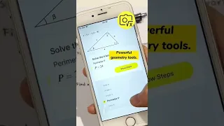 Best App to solve math step by step! #cameramath