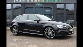 2018 67 AUDI A3 1.5 TFSI S LINE 5D 148 BHP PL67EPX