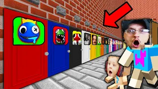 Roblox Rainbow Friends 🌈 Chapter 2 Knock-Off! (FGTeeV Teleport Glitches) aphmau alphabet lore 2