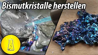 Bismutkristalle herstellen // Was ist Radioaktivität?