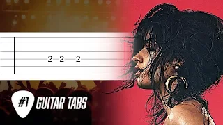 Camila Cabello - Havana (Guitar Tab tutorial)