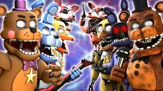 FNaF Withered vs Rockstar Animatronics