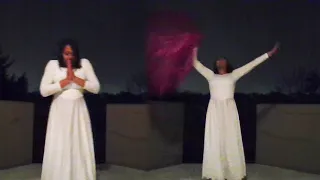 "King of Glory" - worship dance w/ flags; song by Todd Dulaney & Shana Wilson-Williams