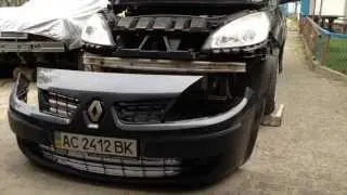 Как снять передний бампер Renault Scenic | How To Remove The Front Bumper