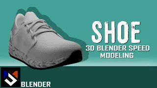 blender shoe modeling - blender tutorial | Timelapse part 1