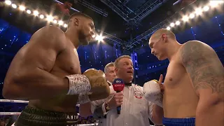 Anthony Joshua vs Oleksandr Usyk 1 | Fight Highlights