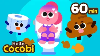 💩Poo in the Toilet + Habits Nursery Rhymes | Potty Poop Song | Hello Cocobi