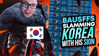 Will he get BANNED? Bausffs going for RANK 1 KOREA! *INTING SION*