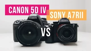 Canon 5D Mark IV vs Sony A7R II - Review for photographers and filmmakers