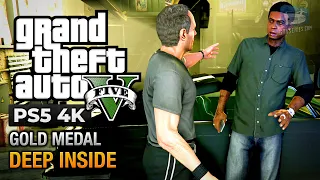 GTA 5 PS5 - Mission #46 - Deep Inside [Gold Medal Guide - 4K 60fps]