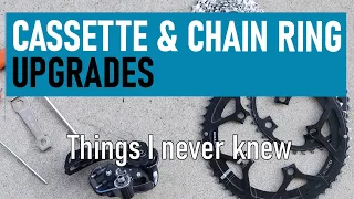 Bicycle Cassette & Chain Ring Upgrades