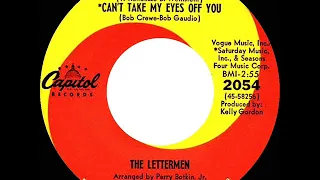 1968 HITS ARCHIVE: Goin’ Out Of My Head / Can’t Take My Eyes Off You - Lettermen (mono 45)