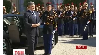 Петро Порошенко у Франції зустрінеться з президентом Франсуа Олландом