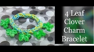 4 Leaf Clover Loom Charm Bracelet Hook Only (St. Patrick’s Day Special)