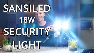 Sansiled 18W security light giveaway