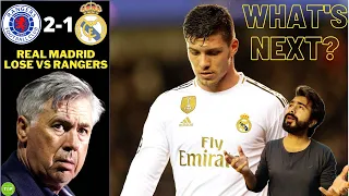Real Madrid Lose First Pre-Season Game Under Ancelotti | Rangers 2-1 Real Madrid Match Review 2021