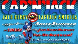 CAP AMERICA + JACK KIRBY lecture by Arlen Schumer