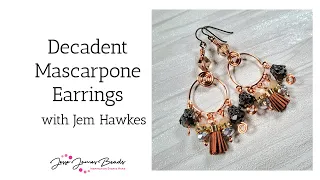 Decadent Mascarpone Earrings with Jem Hawkes
