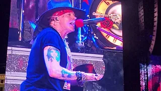 Guns N Roses Live November Rain Detroit August 8th 2021