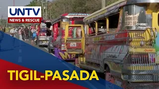 3-araw na tigil-pasada, isasagawa ng ilang transport groups kasabay ng SONA