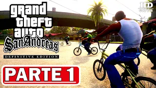 GTA SAN ANDREAS DEFINITIVE EDITION Gameplay Walkthrough ITA Parte 1 [HD 1080P] - No Commentary