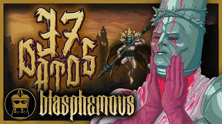 BLASPHEMOUS 1 y 2 | 37 Datos SACRILEGIOSOS que DEBES saber | PECADO no jugar LA SECUELA | AtomiK.O.