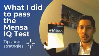 How to pass the Mensa IQ Test: REAL sample questions I used to prepare