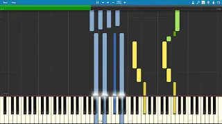 Deltarune: Hip Shop | Piano Tutorial (Synthesia)