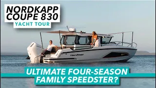 Ultimate four-season family speedster? | Nordkapp Coupe 830 yacht tour | Motor Boat & Yachting