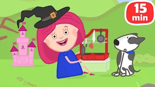 Smarta und ihre magische Tasche. Ein märchenhaftes Picknick. 2 Kinder Cartoons am Stück