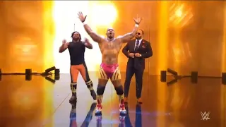 SHELTON BENJAMIN, MVP & CEDRIC ALEXANDER ENTRANCE WWE MAINEVENT