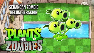 zombie menerobos masuk ke kolam renang dave.. | PLANTS VS ZOMBIES | POOL