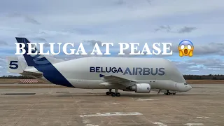 Airbus Beluga #5 leaving KPSM