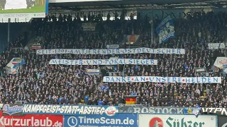 Support im Spiel F.C. Hansa Rostock – Jahn Regensburg 2:0 (06.05.2023)