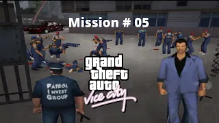 GTA Vice city mission # 5, Gameplay with xcaliber in urdu/hindi dubbed