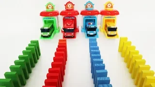 Tayo the little bus Shooting Cars Toys Shoot! Shoot! (타요버스 슈팅카 자동차 장난감)