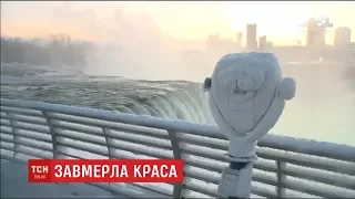 У США через рекордні морози замерз Ніагарський водоспад