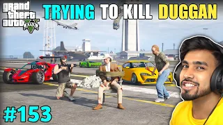 LESTER AND MICHAEL TRYING TO KILL DUGGAN BOSS | GTA V #153 GAMEPLAY | TECHNO GAMERZ 153