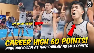 "YOU KENT STOP ME" TAPOS NA NEW YEAR NAGPAPUTOK PA NG 60 POINTS SI KENT SANCHEZ