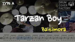 Tarzan Boy(동영상악보)-Baltimora-유한선-일산드럼학원,화정드럼학원,드럼악보,드럼커버,Drum cover,drumsheetmusic,drumscore