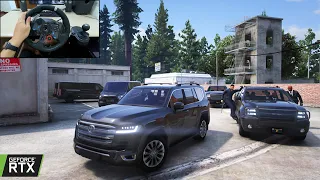 Protecting MAFIA CONVOY Dealing Drug in GTA 5 #2 | Toyota Land Cruiser LC300 CONVOY Gameplay